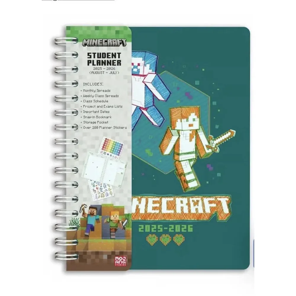 Insight Editions, Minecraft Mobs 2025- 2026 Academic Planner
